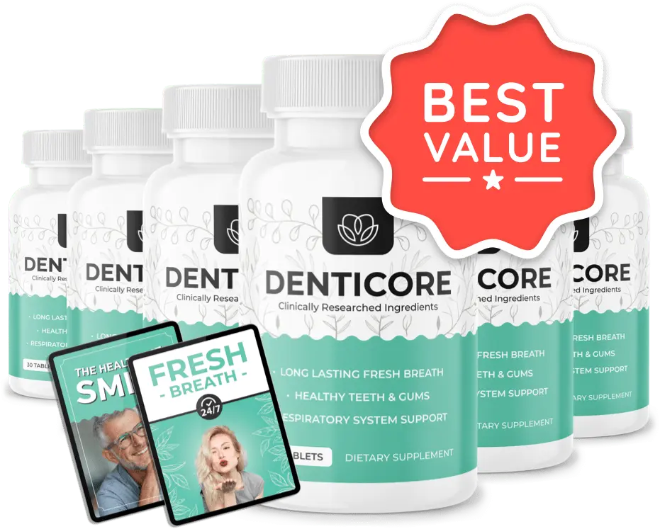 denticore maximum discounted 6 bottles pack